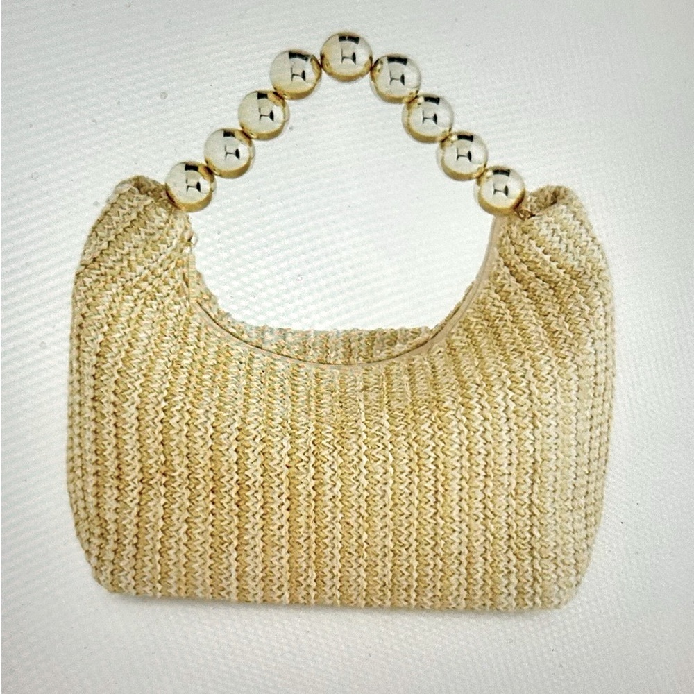 Alys Bead Handle Bag by Shiraleah